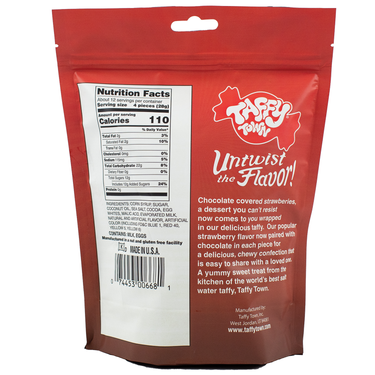 12 oz. Chocolate-Covered Strawberry Pouch Bag